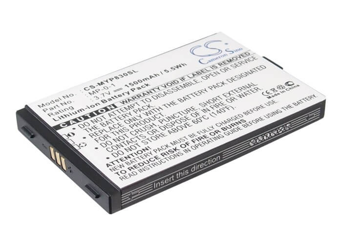 3.7V, 1500mAh, Li-ion Battery fits Myphone, 8830, 8830 Tv, 5.55Wh