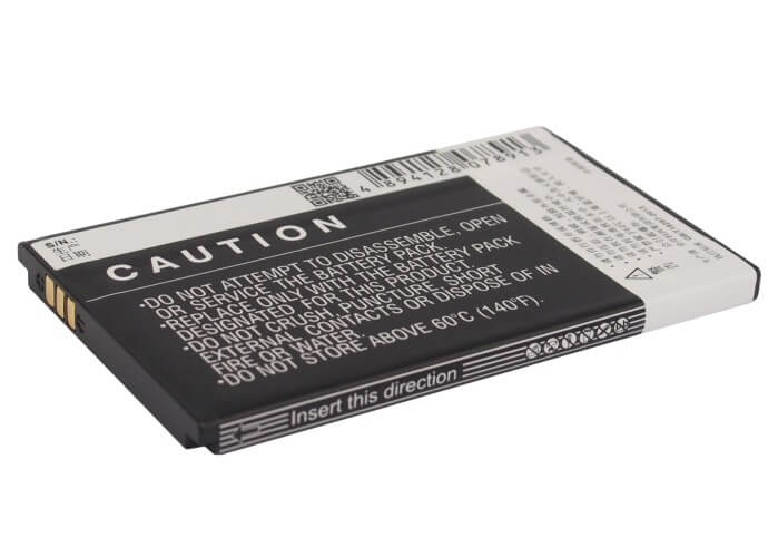 3.7V, 1150mAh, Li-ion Battery fits Coolpad, E230, E506, 4.255Wh