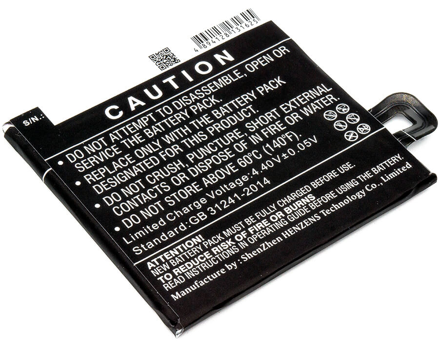 3.85V, 2400mAh, Li-Polymer Battery fits Htc, Alpine, U Play, 9.24Wh