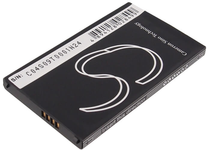 3.7V, 1260mAh, Li-ion Battery fits Hp, Ipaq 530, Ipaq Voice Messenger, 4.662Wh