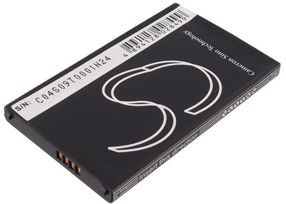 3.7V, 1260mAh, Li-ion Battery fits Hp, Ipaq 530, Ipaq Voice Messenger, 4.662Wh