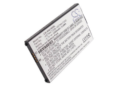 3.7V, 1260mAh, Li-ion Battery fits Hp, Ipaq 530, Ipaq Voice Messenger, 4.662Wh