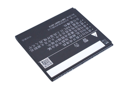 3.7V, 1800mAh, Li-ion Battery fits Coolpad, Y60-c1, Y70-c, 6.66Wh