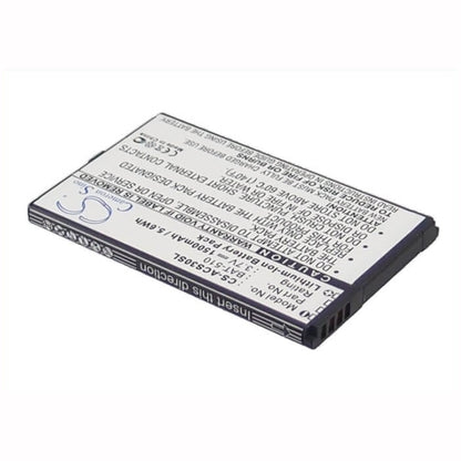3.7V, 1500mAh, Li-ion Battery fits Acer, Iconia Smart, S300, 5.55Wh