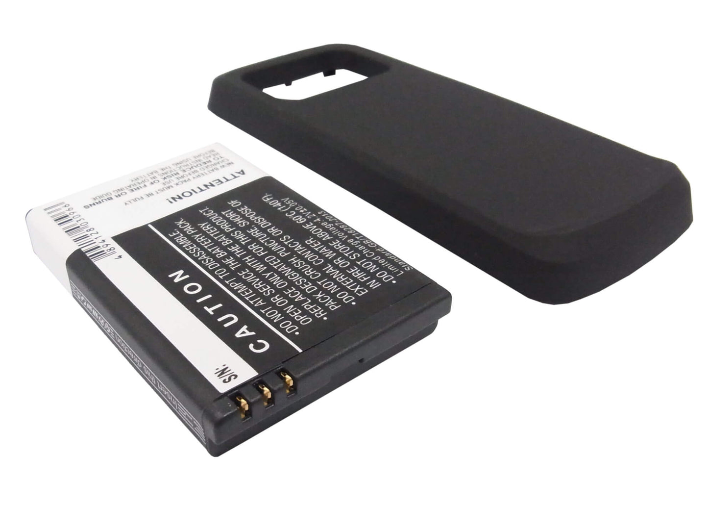Black, 3.7V, 3000mAh, Li-ion Battery fits Nokia, N97, 11.1Wh