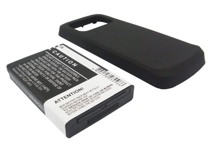 Black, 3.7V, 3000mAh, Li-ion Battery fits Nokia, N97, 11.1Wh