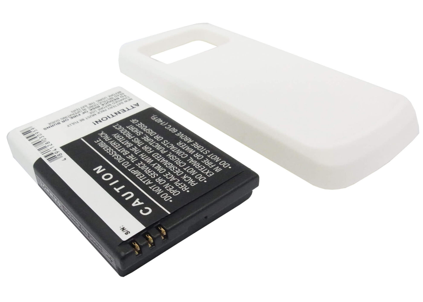 White, 3.7V, 3000mAh, Li-ion Battery fits Nokia, N97, 11.1Wh