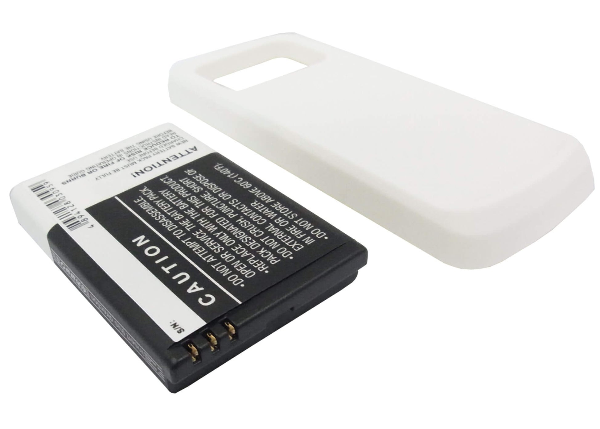 White, 3.7V, 3000mAh, Li-ion Battery fits Nokia, N97, 11.1Wh