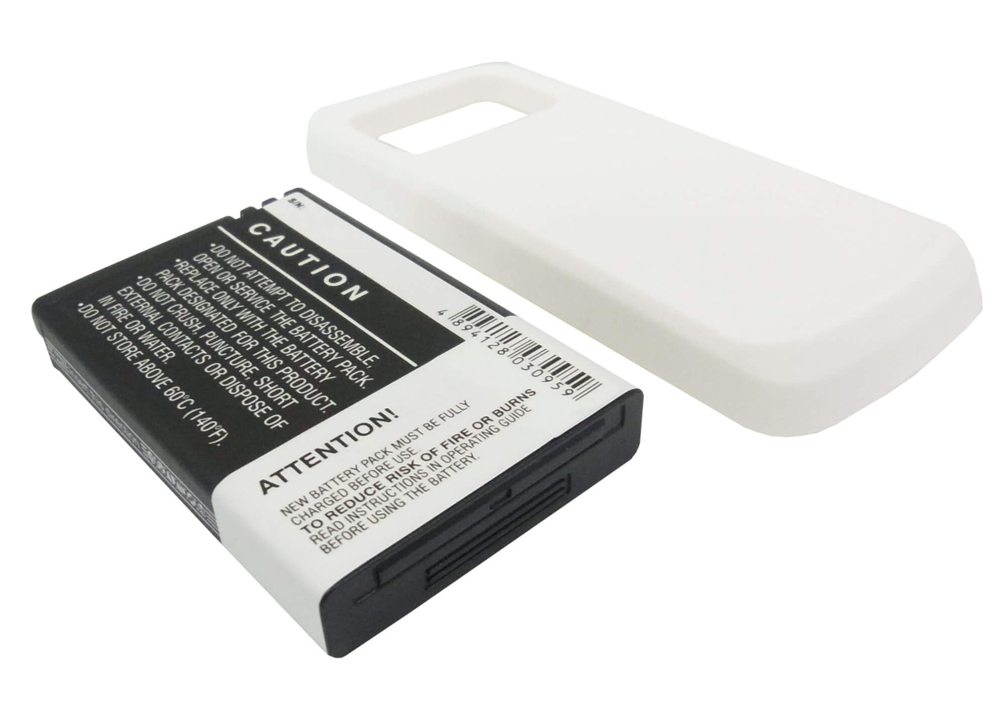 White, 3.7V, 3000mAh, Li-ion Battery fits Nokia, N97, 11.1Wh