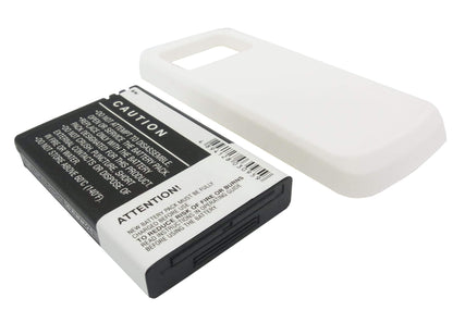 White, 3.7V, 3000mAh, Li-ion Battery fits Nokia, N97, 11.1Wh