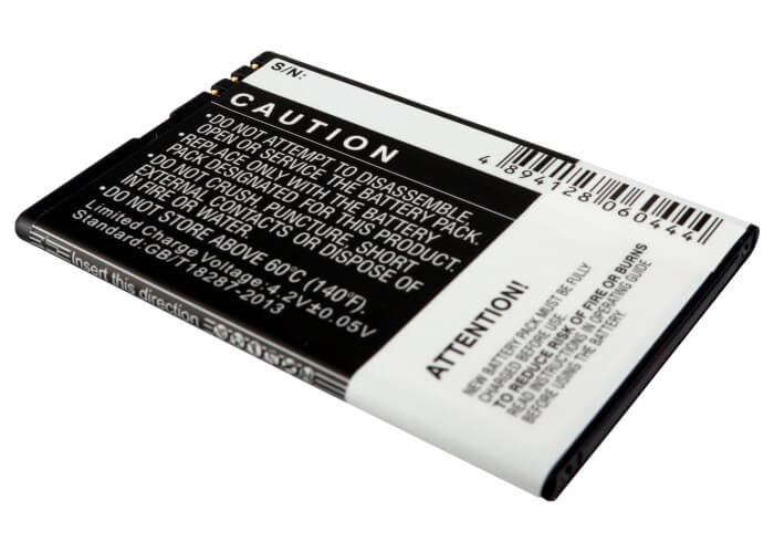 3.7V, 1300mAh, Li-ion Battery fits Nokia, 303, 603, 4.81Wh