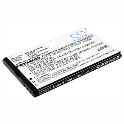 3.7V, 1500mAh, Li-ion Battery fits Acer, Betouch E130, Betouch E130 B, 5.55Wh
