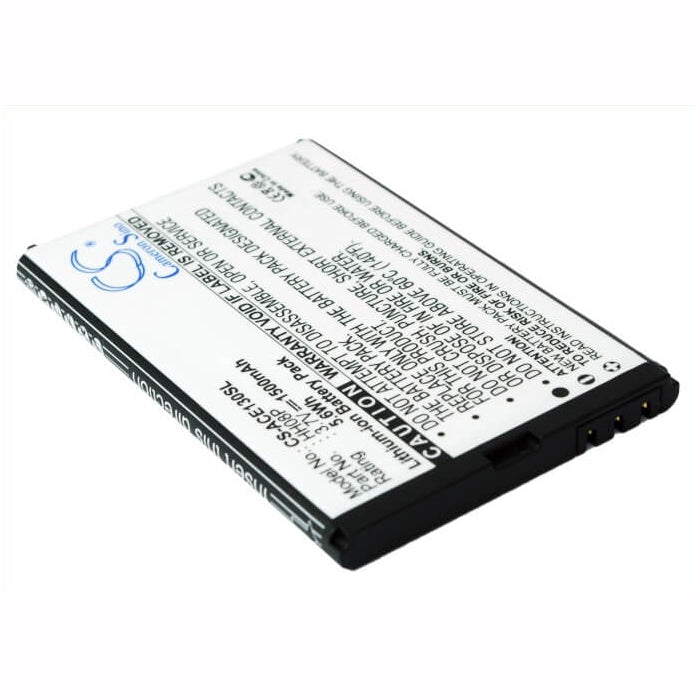 3.7V, 1500mAh, Li-ion Battery fits Acer, Betouch E130, Betouch E130 B, 5.55Wh