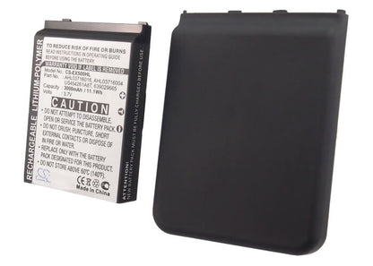3.7V, 3000mAh, Li-Polymer Battery fits E-ten, Glofiish X500, Glofiish X500+, 11.1Wh