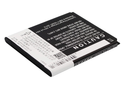 3.8V, 2600mAh, Li-ion Battery fits Hisense, Hs-x6, Hs-x6c, 9.88Wh