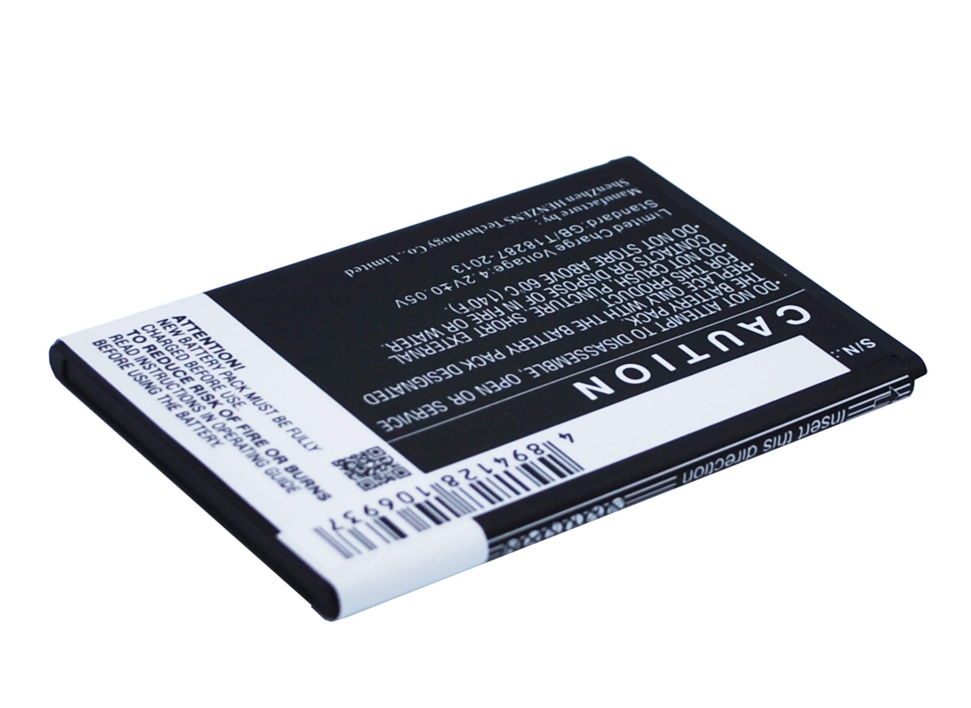 3.7V, 1300mAh, Li-ion Battery fits Blu, L190a, L190i, 4.81Wh