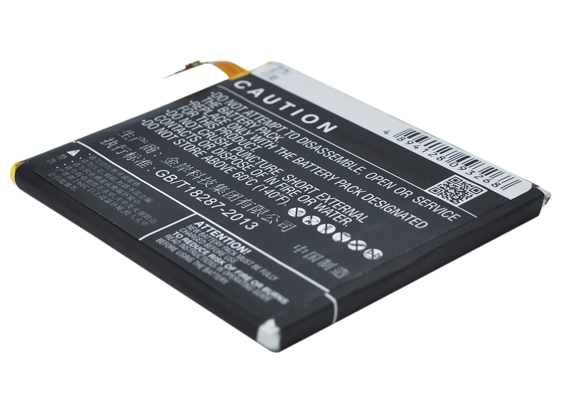 3.8V, 3000mAh, Li-Polymer Battery fits Xiaomi, 4, Leo, 11.4Wh