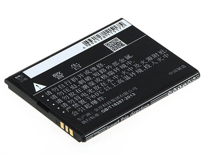 3.7V, 1500mAh, Li-ion Battery fits K-touch, U83t, 5.55Wh