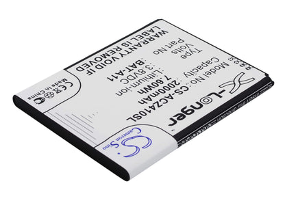 3.8V, 2000mAh, Li-ion Battery fits Acer, Liquid M330, Liquid M330 Dual Sim, 7.6Wh