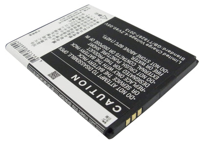 3.7V, 1200mAh, Li-ion Battery fits Coolpad, 7232, 4.44Wh