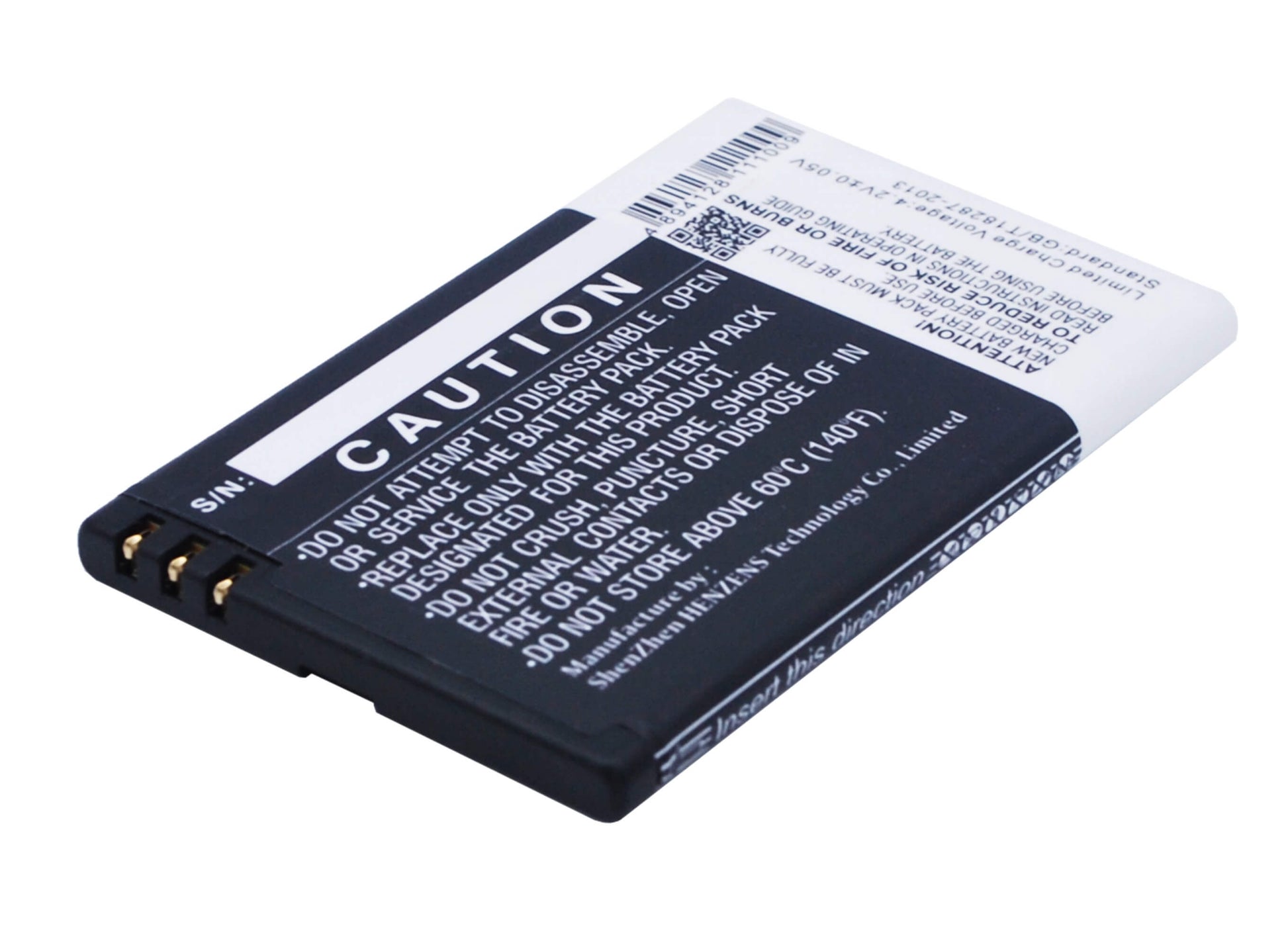 3.7V, 1700mAh, Li-ion Battery fits Hyundai, Mb-140, 6.29Wh