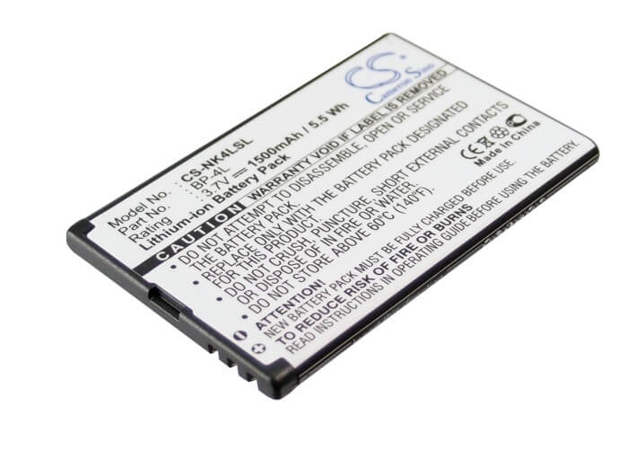 Mobile, Smartphone 3.7V, 1500mAh, Li-ion Battery fits Zte, U288g, 5.55Wh