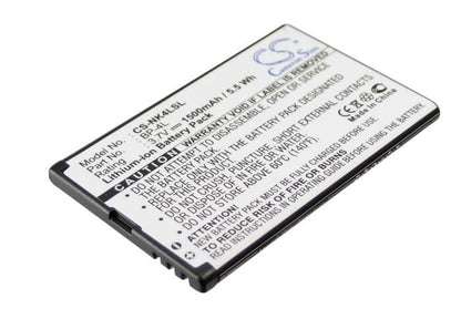 Mobile, Smartphone 3.7V, 1500mAh, Li-ion Battery fits Wexler, E6002, 5.55Wh