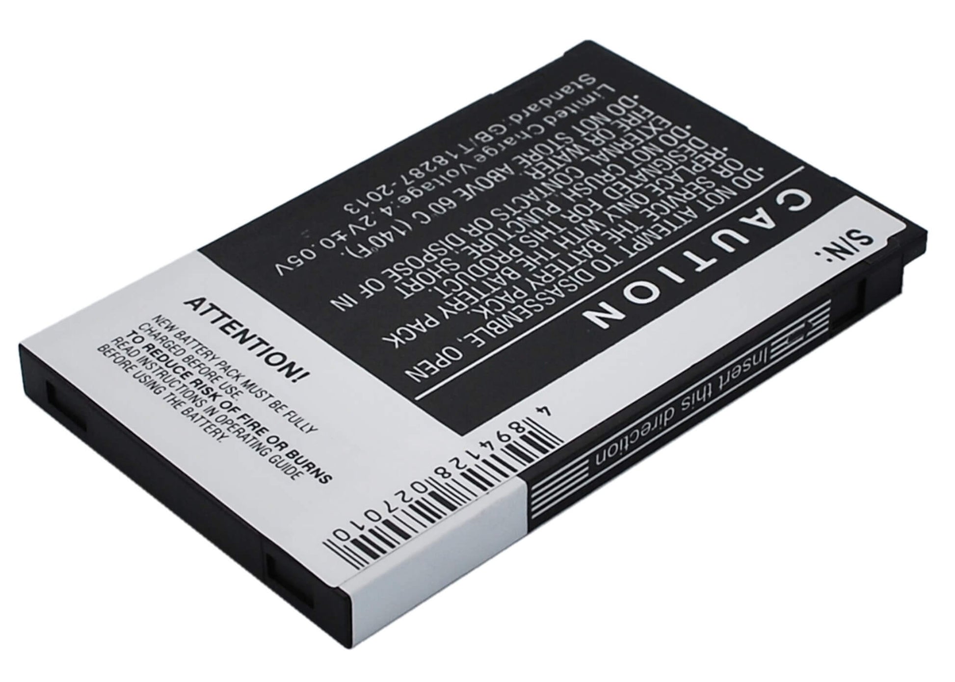 3.7V, 1350mAh, Li-ion Battery fits Htc, Neon 200, Neon 400, 4.995Wh