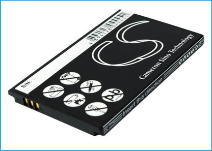 3.7V, 1200mAh, Li-ion Battery fits Coolpad, F668, F800, 4.44Wh