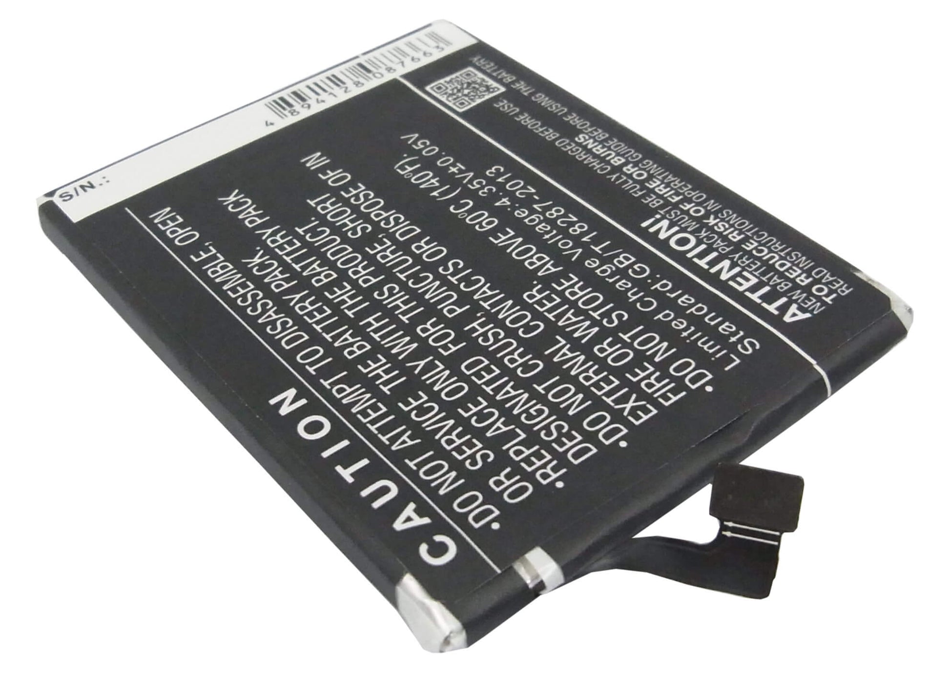 3.8V, 2300mAh, Li-Polymer Battery fits Meizu, M055, M351, 8.74Wh