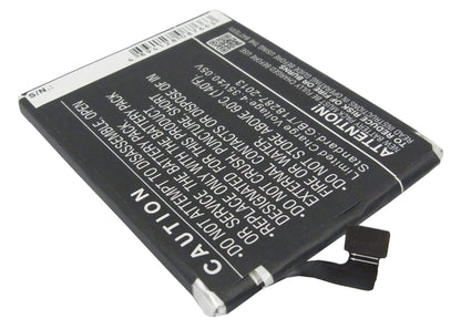 3.8V, 2300mAh, Li-Polymer Battery fits Meizu, M055, M351, 8.74Wh