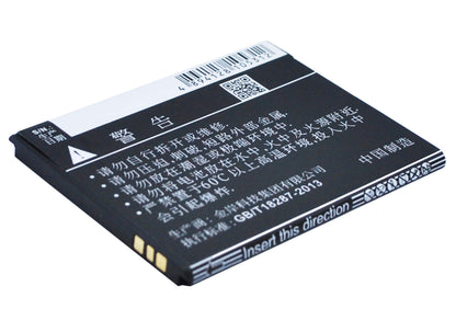 3.7V, 1200mAh, Li-ion Battery fits Doov, D500, Isuper S1, 4.44Wh
