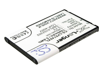 3.7V, 1500mAh, Li-ion Battery fits Lg, Ally Vs740, Ally Vs750, 5.55Wh
