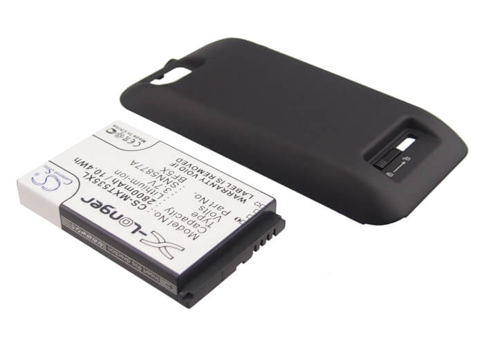 3.7V, 2800mAh, Li-ion Battery fits Motorola, Xt535, 10.36Wh