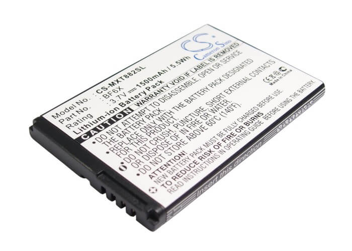 3.7V, 1500mAh, Li-ion Battery fits Motorola, Domino +, Droid 3, 5.55Wh