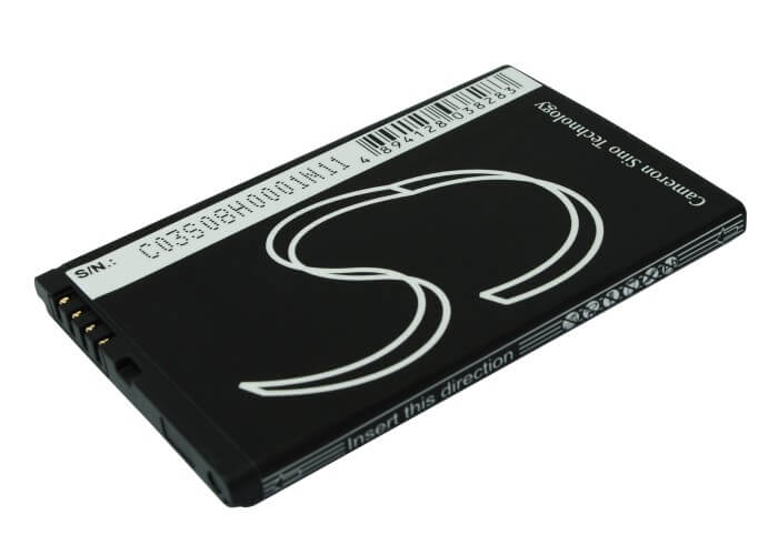 3.7V, 1300mAh, Li-ion Battery fits Motorola, Bravo, Defy, 4.81Wh