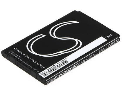 3.7V, 1700mAh, Li-ion Battery fits Lg, K100, K120, 6.29Wh