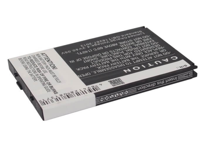 3.7V, 1800mAh, Li-ion Battery fits Casio, C811, Ca201, 6.66Wh