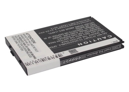 3.7V, 1800mAh, Li-ion Battery fits Casio, C811, Ca201, 6.66Wh