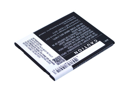 3.8V, 1750mAh, Li-ion Battery fits Navon, Mizu M450, Mizu M450 Dual Sim, 6.65Wh