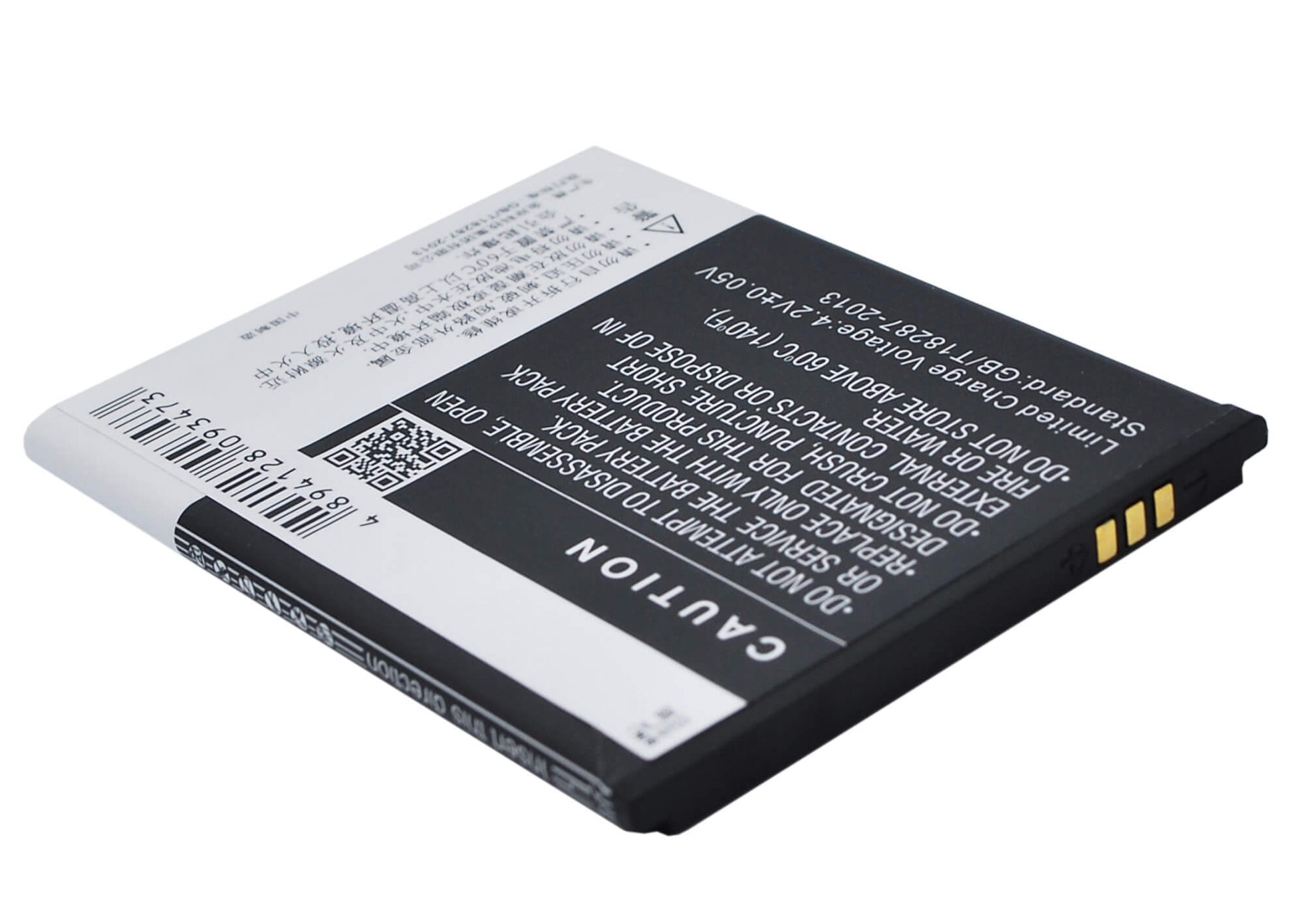 3.7V, 1650mAh, Li-ion Battery fits Coolpad, 8190, 8190q, 6.105Wh