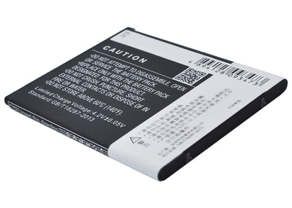 3.7V, 1650mAh, Li-ion Battery fits Coolpad, 8190, 8190q, 6.105Wh