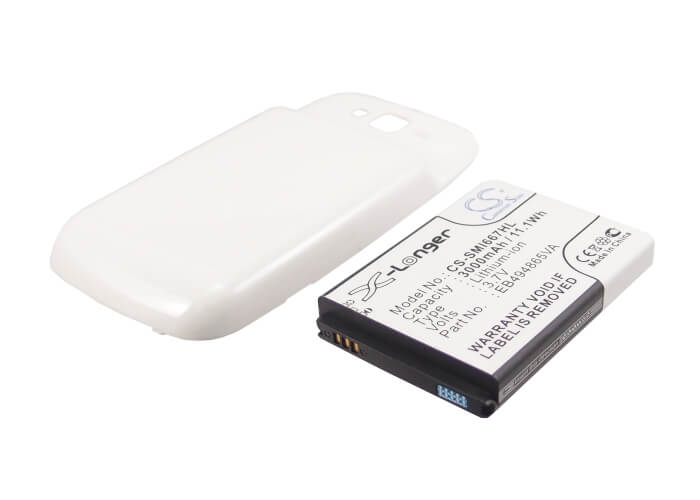 3.7V, 3000mAh, Li-ion Battery fits Samsung, Focus 2, Sgh-i667, 11.1Wh