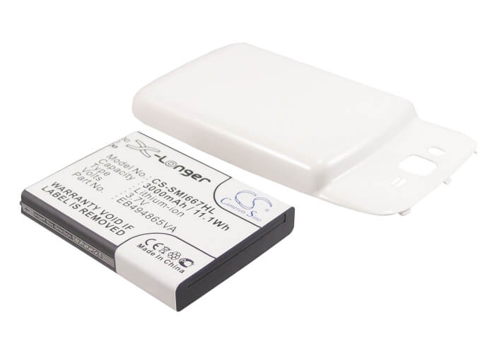 3.7V, 3000mAh, Li-ion Battery fits Samsung, Focus 2, Sgh-i667, 11.1Wh