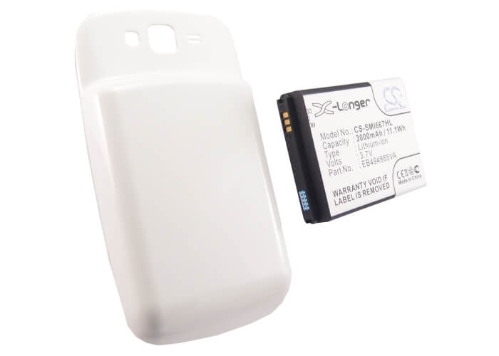 3.7V, 3000mAh, Li-ion Battery fits Samsung, Focus 2, Sgh-i667, 11.1Wh