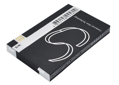 3.7V, 1200mAh, Li-ion Battery fits Philips, 9@9m, Xenium 9a9m, 4.44Wh