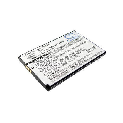 3.7V, 1400mAh, Li-ion Battery fits Lenovo, I62, O3, 5.18Wh