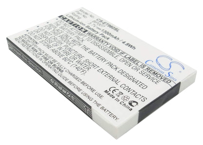 3.7V, 1300mAh, Li-Polymer Battery fits Lenovo, Et960, 4.81Wh