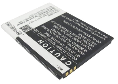 3.7V, 1450mAh, Li-ion Battery fits Tcl, E708, S300t, 5.365Wh