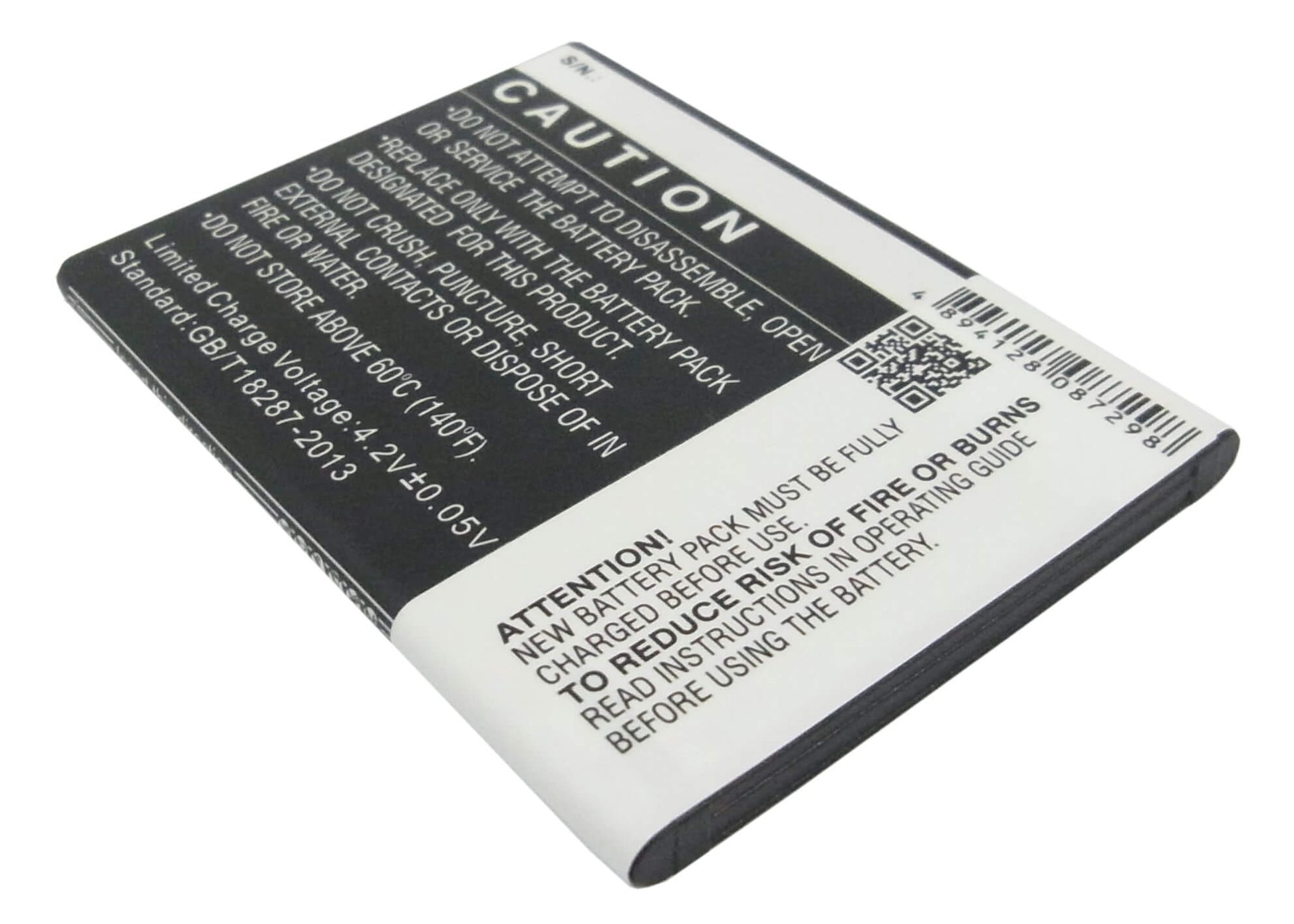 3.7V, 1450mAh, Li-ion Battery fits Tcl, E708, S300t, 5.365Wh